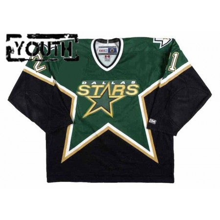 Dětské Hokejový Dres Dallas Stars GUY CARBONNEAU 12 CCM Throwback Authentic